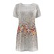 thumbnail image 4 of Vestido suelto casual de manga corta con estampado floral y estampado de girasol para mujer Pompotops ghjkhdj10704, 4 of 8