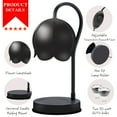thumbnail image 4 of 2 Pack Black Candle Warmer Lamp with Timer Dimmer,with 4 bulbs,Dimmer 2,4,8,10 Hours, Adjustable Height, 360° Adjustable,Electric Wax Warmer for Scented Jar candles, 4 of 5