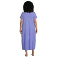 thumbnail image 3 of Terra & Sky Women's Plus Size Tiered Knit Maxi Dress, 3 of 5