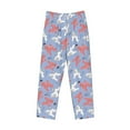 thumbnail image 4 of Goofa Cartoon Poodle Dog Printed Soft Pajama Pants for Men, Wide Leg Comfy Casual Lounge Yoga Pants-Small, 4 of 9