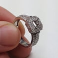 thumbnail image 3 of Pompeii 5/8ct Semi Mount Vintage Ring 14K White Gold (G/H,I1-I2), 3 of 3