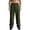 AJ10_Army Green, variant on Men'S Casual Baggy Sweatpants Wide Leg Drawstring Pants Fleece Lined Elastic Waistband Street Style Fall And Winter Fashion Trousers with Sides Pockets Light Gray M