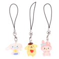 thumbnail image 3 of 1PCS Sanrio Phone Pendant Melody Cinnamoroll Keychain Lanyard Kuromi Bag Charm Hello Kitty Hanging Rope Decoration Hello Kitty, 3 of 6
