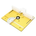 thumbnail image 4 of C8 Woodworking Lift Base Router Table Insert Plate Multifunctional Lifting System Flip Board Trimmer Gong Machine Panel Base Table Sieve Flip Metal Kit Aluminum, 4 of 7