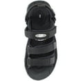 thumbnail image 5 of GP City Sandals: 7656 Black, EU40 (Women Size 10-10.5 / Men Size 8.5-9), 5 of 7