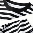 thumbnail image 4 of YunPes Unisex-Baby Organic Tee Kids Striped Cotton T-Shirt Casual Crewneck Short Sleeve Boy Girls Summer Tee Top Toddler Undershirt, 4 of 7