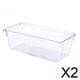 thumbnail image 1 of Estuche de almacenamiento,Bandeja organizadora de cajones transparente Caja de almacenamiento de cosméticos,Organizador divisor versátil Almacenamiento en cajones de escritorio,Contenedor de, 1 of 10