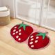 thumbnail image 3 of Strawberry Design Bathroom Mat, Cute Fruit Shaped Bath Rug and Bath Mat for Nursery, Dorm, Bathroom 31"19, 3 of 5