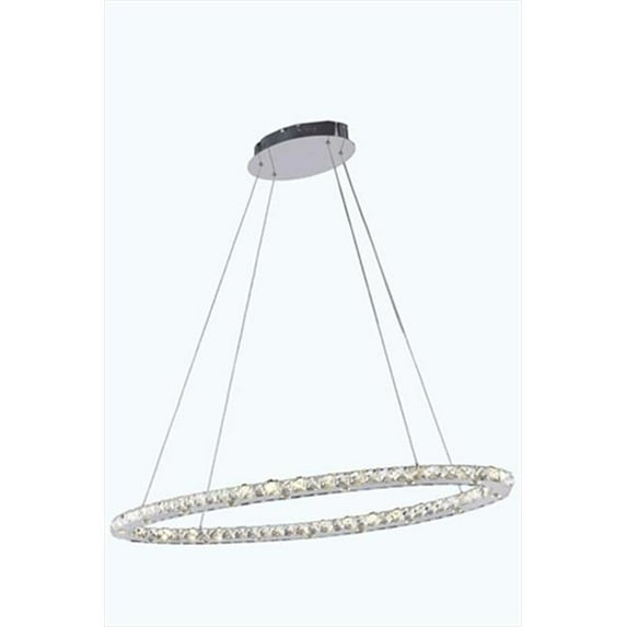 PWG Lighting - Lighting By Pecaso 1752D42C-RC Frederique Heirloom Handcut Crystal Chandelier, Chrome
