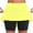 Yellow, variant on Jgppe Womens Lightweight Skort High Waist Athletic Skorts A-Line Summer Tennis Skirt with Shorts