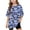 Blue C, variant on WRKEKC Summer Boys T Shirts Camo Print Loose Fit Round Neck Short Sleeve Casual Streetwear for 5-15 Years