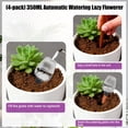 thumbnail image 4 of Colorful Plant Waterers Bottle for Continuous Adjustable Speed Leakproof Easy Filling Transparents Garden Irrigation, 4 of 8