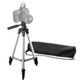 thumbnail image 1 of 50" Inch Aluminum Camera Tripod For Canon, Nikon, Sony, Samsung, Olympus, Panasonic & Pentax Cameras + eCostConnection Microfiber Cloth, 1 of 7