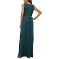 thumbnail image 5 of Vestido largo suelto sin mangas de verano para mujer Vestido largo casual con bolsillos Adepaton FSHY034-35, 5 of 5