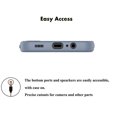 thumbnail image 4 of Takfox Shockproof Liquid Silicone Designed for Samsung Galaxy A15 5G Case Gel Rubber Full Body Protection Anti-Shock Cover Case Drop Protection 6.5inch-Gray, 4 of 12