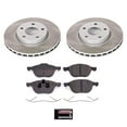 thumbnail image 2 of PowerStop Front Semi-Coated Rotor and Low-Dust Ceramic Brake Pad Kit SC5976, 2 of 3