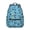 Police and Megaphone, variant on Police and Helicopter White Pattern Backpack for School, Cute School Bag with Adjustable Shoulder Straps and Padded Back, 15.3"x11"x7.1"