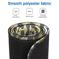 thumbnail image 3 of Long Mouse Pads for Desk,Yellow Leopard Print Pattern Desk Mats on Top Of Desks, Desk Mouse Pad Extra Large with 3mm Non-Slip Base and Stitched Edge for Gaming,Office,Work,Home 47.3"x23.6", 3 of 6