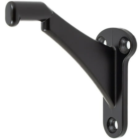 

Heavy-Duty Aluminum Handrail Brackets Matte Black by Stone Harbor Hardware