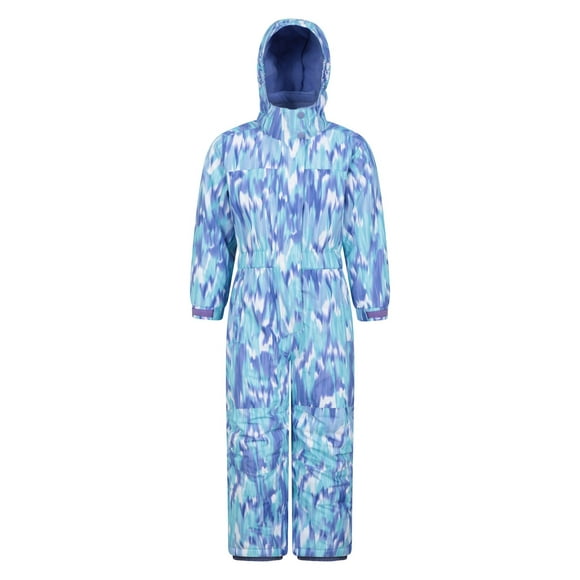 Mountain Warehouse Girls Snowsuits Kids Fleece Lined Waterproof Comfort Costume