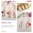 thumbnail image 3 of WASHWEPE 4Pcs Japanese Key Chain With Oval Shape In Assorted Color For Daily Use, 3 of 8