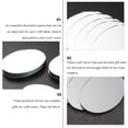 thumbnail image 4 of MasteelfCA 20 Pcs Miroir Femmes Maquillage Miroir Mini Lentille Non Finie pour DIY, 4 of 8