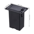 thumbnail image 2 of MasteelfCA 3PCS 9V Guitar Pickup Battery Holder Active Bass Guitar Battery Box Replacement, 2 of 9