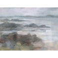 thumbnail image 2 of Nai, Danhui 14x12 Black Ornate Wood Framed with Double Matting Museum Art Print Titled - Sea Fog, 2 of 4
