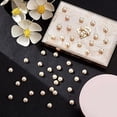 thumbnail image 6 of 500Pcs Sewing Pearl Beads Two Holes Sew on Pearls and Rhinestones with Gold Claw Flatback Half, 6 of 8