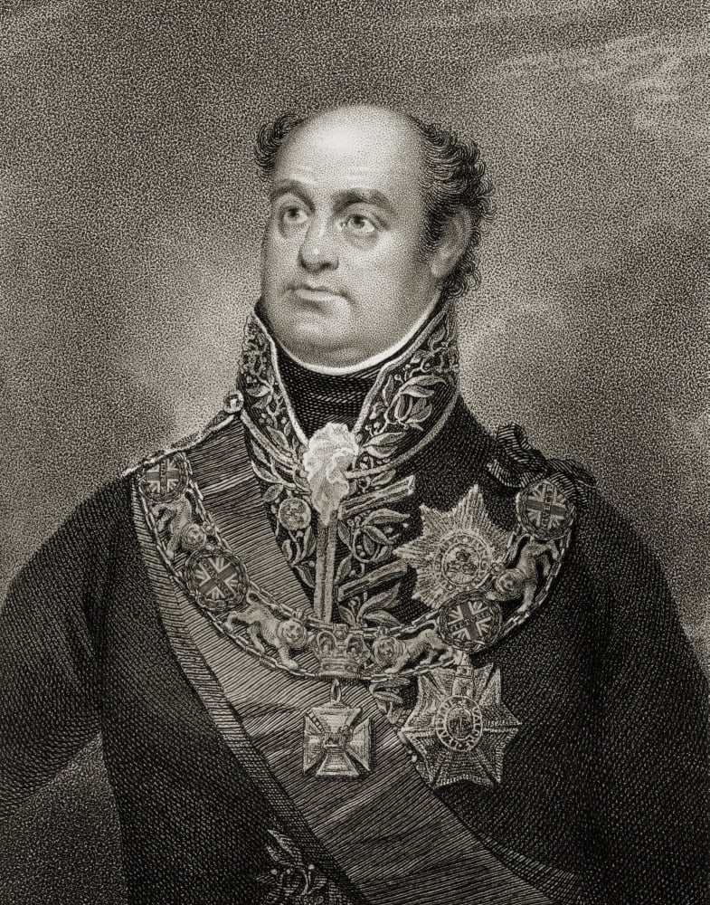 Sir William Carr Beresford Viscount Beresford Baron Beresford Of Albuera And Dungarvan Duke (Duque) De Elvas 1768-1854 British GeneralEngraved By PWTomkins After Sir W BeecheyFrom The Book National Po