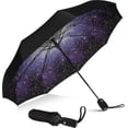thumbnail image 1 of Strong Folding Umbrella for Rain Wind Resistant Backpack Size Men Women, 1 of 2