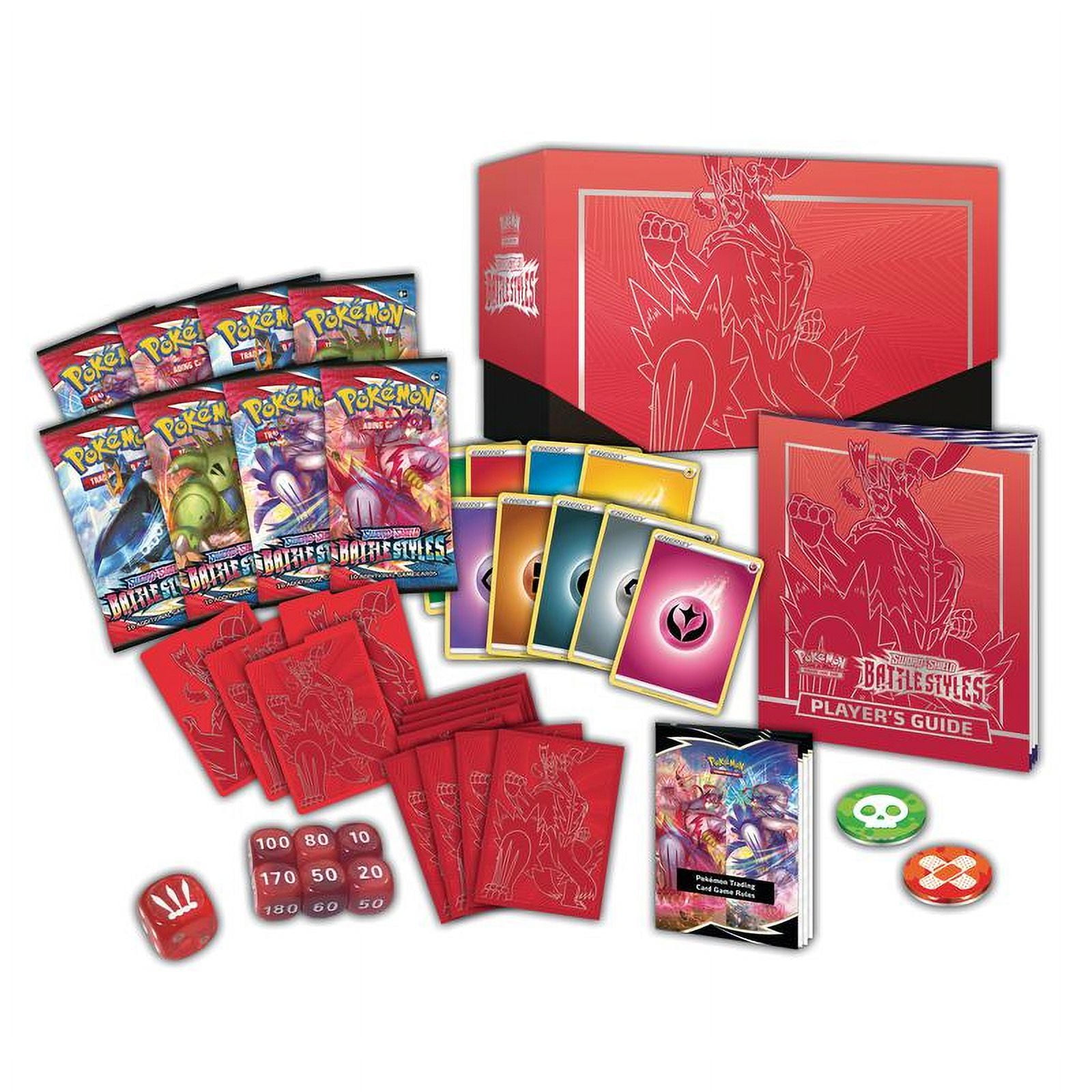 Pokemon Battle Styles Elite Trainer Box + Booster Packs TCG