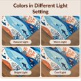 thumbnail image 7 of Design&I 2'x3' Ultra Soft Door Mat, Classroom Ocean Animals Whale Octopus Starfish Underwater Under None Fluffy Washable Easy Care Indoor rug for Bedside Entryway, 7 of 7
