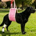 thumbnail image 7 of Numjaw Large Dog Sling, Dog Harness with Handle, 55" x 7" Dog Lift Harness for Rear Legs, Helps Dogs with Reduced Mobility, Paralysis Dogs Walk, 20-150 lbs, Pink, 7 of 7