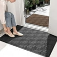 thumbnail image 3 of Tapis de Porte, Tapis d'Entrée Extérieur Intérieur, Tapis d'Entrée avant, Résistant aux Taches et à la Décoloration, Profil Bas, Caoutchouc Durable, 3 of 5