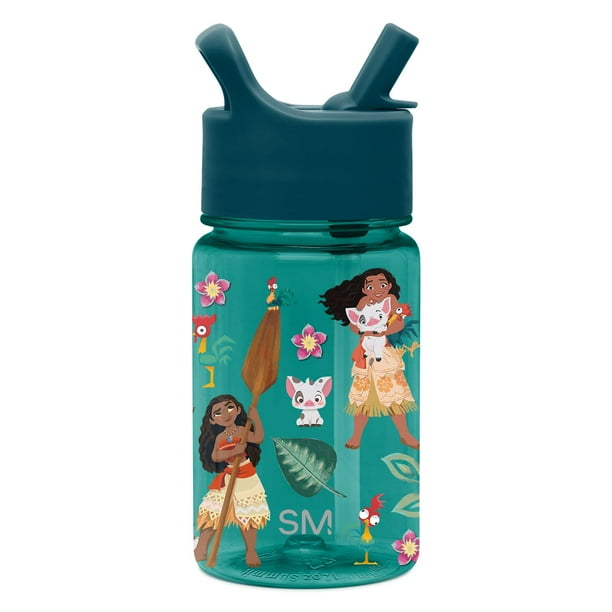 Botella de agua Simple Modern Disney Moana 350 ml sin BPA