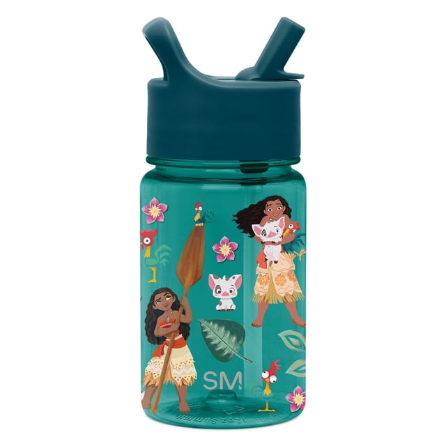 Botella de agua Simple Modern Disney Moana 350 ml sin BPA