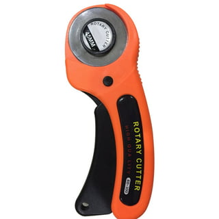 Gerich 45mm Round Wheel Rotary Cutter Quilting Sewing Roller Fabric Cutting  Tools Orange