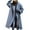 Gray womens coat, variant on up to 60% off Gifts Womens Winter Wool Jacket Womens Woolen Overcoat Plus Size Casual Solid Open Front Long Coat Long Sleeve Button Lapel Trench Coat Outwear with Pocket 2023 Wool Jacket