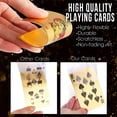 thumbnail image 3 of Chhuimui Premium Poker Gold Deck Of Waterproof Playing Cards For Adult - Highly Flexible, Durable Playing Cards With Great Slip & Design | Use For Party & Game | Waterproof Playing Cards, 3 of 5