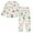 Christmas Icon Pattern, variant on Fluffy Pajamas Set Fuzzy Winter Warm Pj Sets Pullover Tops and Long Pants Christmas Icon Pattern X-Small