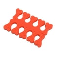 thumbnail image 6 of 10 Pair Sponge Toe Separators Soft Finger Separators Toe Divider Spacer for Polishing Pedicure Manicure Coating Gel Painting Nail Art Beauty Accessories, Red, 6 of 6