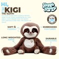 thumbnail image 6 of Huggle Healers Weighted Stuffed Animals for Adults, Teens and Kids - 40 Inch Long Plush Arms for Hugs - 4.5lb Sloth Stuffed Animal Plushies - Kigi Sloth, 6 of 8
