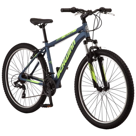 Schwinn High Plains Mountain Bike, 21 Speeds, 27.5-Inch Wheels, Blue