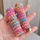 thumbnail image 3 of Teissuly Bowknot Telephone Wire Hair Bands, Ponytail Fixed Hair Rope Accessory for Women&Girl, 2023 Newest Phone Cord Straight Hair Ties Teissuly WER202310060872, 3 of 7