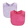 thumbnail image 4 of Hudson Baby Infant Girls Rayon from Bamboo Bib with Waterproof Lining 10pk, Pink Mint, One Size, 4 of 7