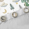 thumbnail image 4 of Homewish Cute Dragon Black Out Curtains for Children Kids Teens,Kawaii Animal Curtains Pack of 2 (42x63 Each),Cartoon Stars Print Bedroom Curtains,Lightweight Room Decor, 4 of 6