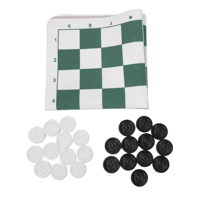 Damas Educativas Portátiles Juego De Mesa Para La Reunión Familiar
