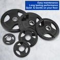 thumbnail image 7 of XPRT Fitness Olympic 2-Inch Grip Rubber Coated Weight Plates for Weightlifting,2.5LB Single, 7 of 7