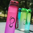 thumbnail image 4 of Live Infinitely Gym Water Bottle with Time Marker Fruit Infuser and Shaker 34 Oz Cotton Candy, 4 of 7